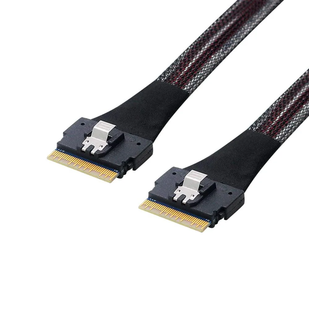 Vszerda Vszerda SAS 4.0 SFF-8654 8i 74pin Host to Target Cable 50cm — product photo