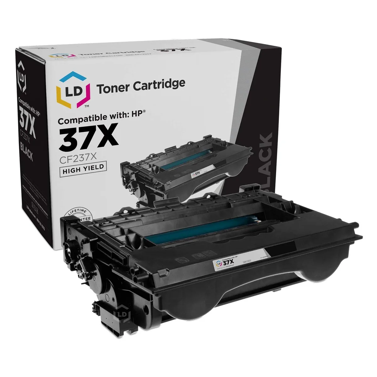 LD Products LD Products Compatible Toner Cartridge for HP 37X CF237X High Yield Black 25000 Pages — product photo