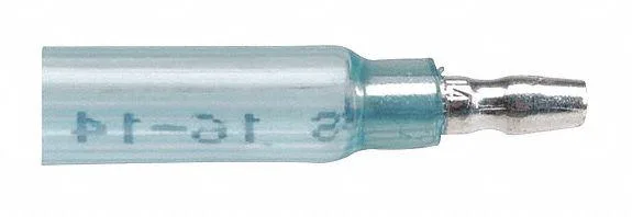 Velvac Velvac 055104-10 male bullet disconnect blue 16-14 AWG pack of 10 — product photo