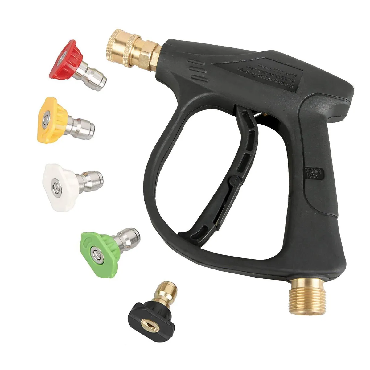  Sooprinse PD-29713 pressure washer gun 3000 PSI 5 nozzles M22-14 — product photo