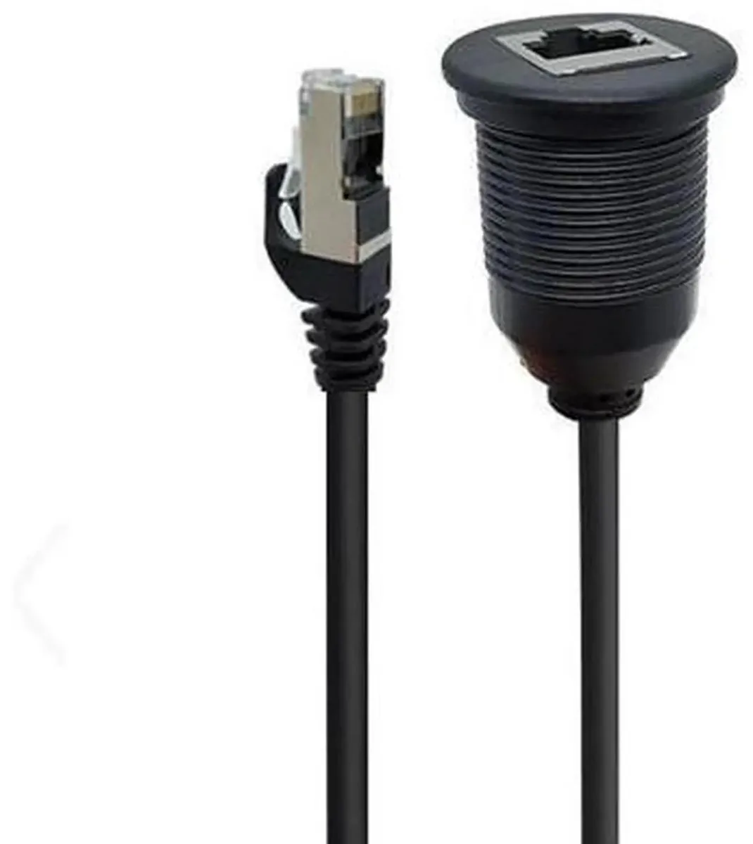 SMUGDESK SMUGDESK CAT5E IP67 RJ45 Male-Female Panelmount Ethernet Cable — product photo