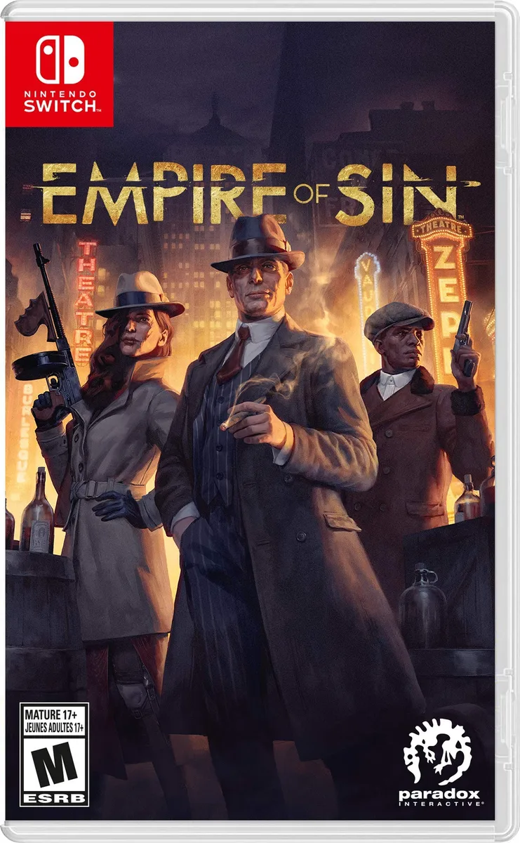 Nordic Games Publishing Nordic Games Publishing 01759 Empire of Sin nintendo switch video game — product photo