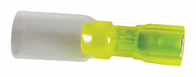 Velvac Velvac 30497 Quick Disconnect Terminal 10-12 AWG Yellow Nylon PK10 — product photo