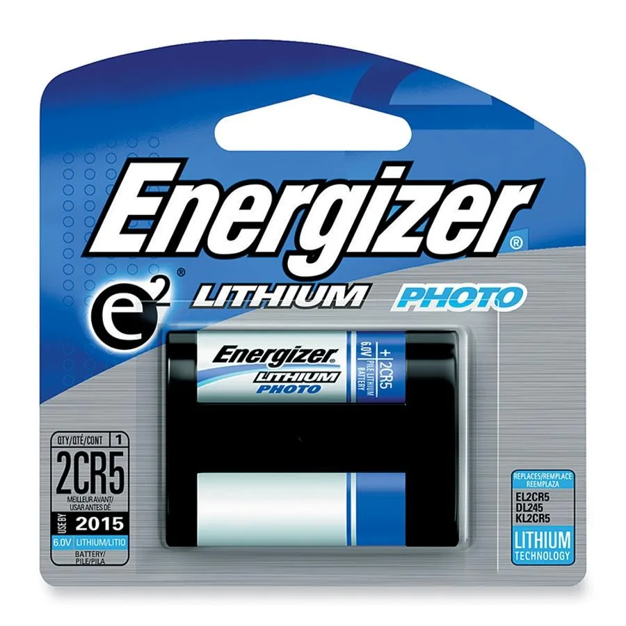 ENERGIZER ENERGIZER EL2CR5BP 2CR5 6V 1300mAh Lithium Battery 1-pack — product photo