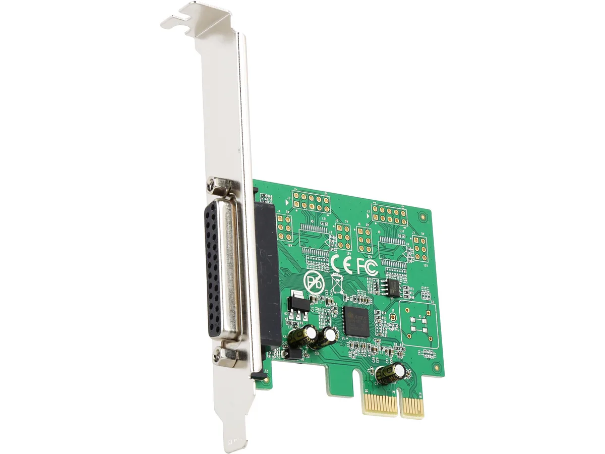 Syba Syba SI-PEX10011 1 Port DB25 Parallel PCIe 2.0 x1 expansion card — product photo