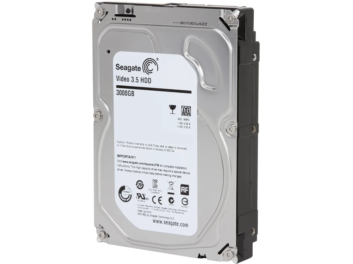 Seagate Seagate ST3000VM002 3TB 5900 RPM 64MB SATA 6.0Gb/s 3.5" internal hard drive — product photo