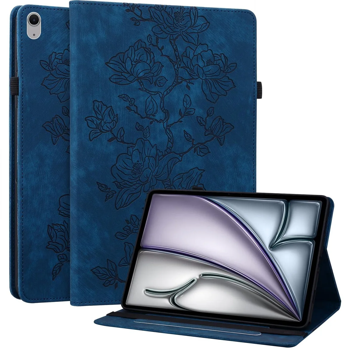 ARENTI ARENTI iPad Air 11 inch M3 2025 M2 2024 Case Blue 2 in 1 accessory — product photo