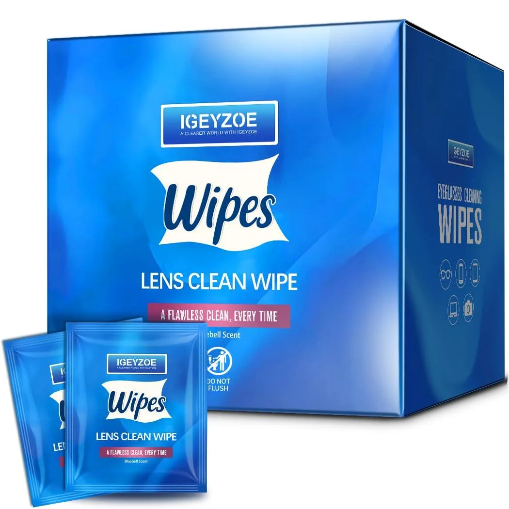  iGeyzoe 220 Lens Wipes Bluebell Scent Glass Care — product photo