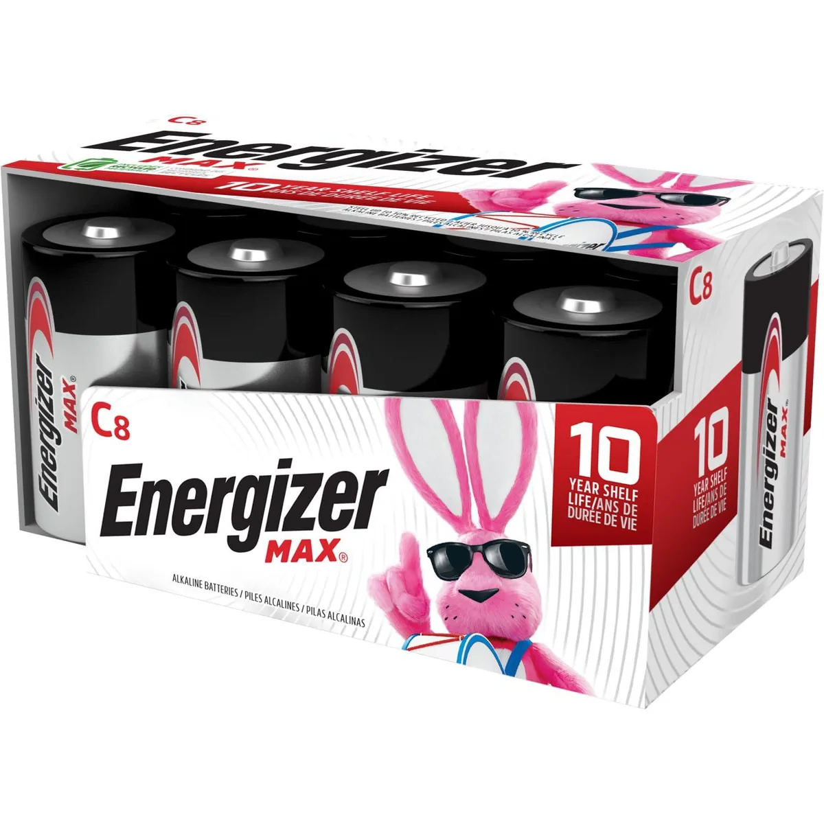 No Sew No Sew Energizer MAX C Alkaline Batteries 8 Pack — product photo