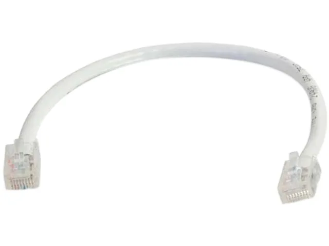 Cables To Go Cables To Go 04232 network ethernet cable Cat6 1 ft White — product photo