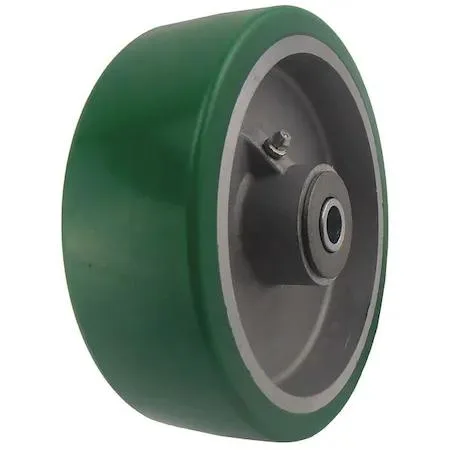 Four inch polyurethane caster wheel with aluminum core