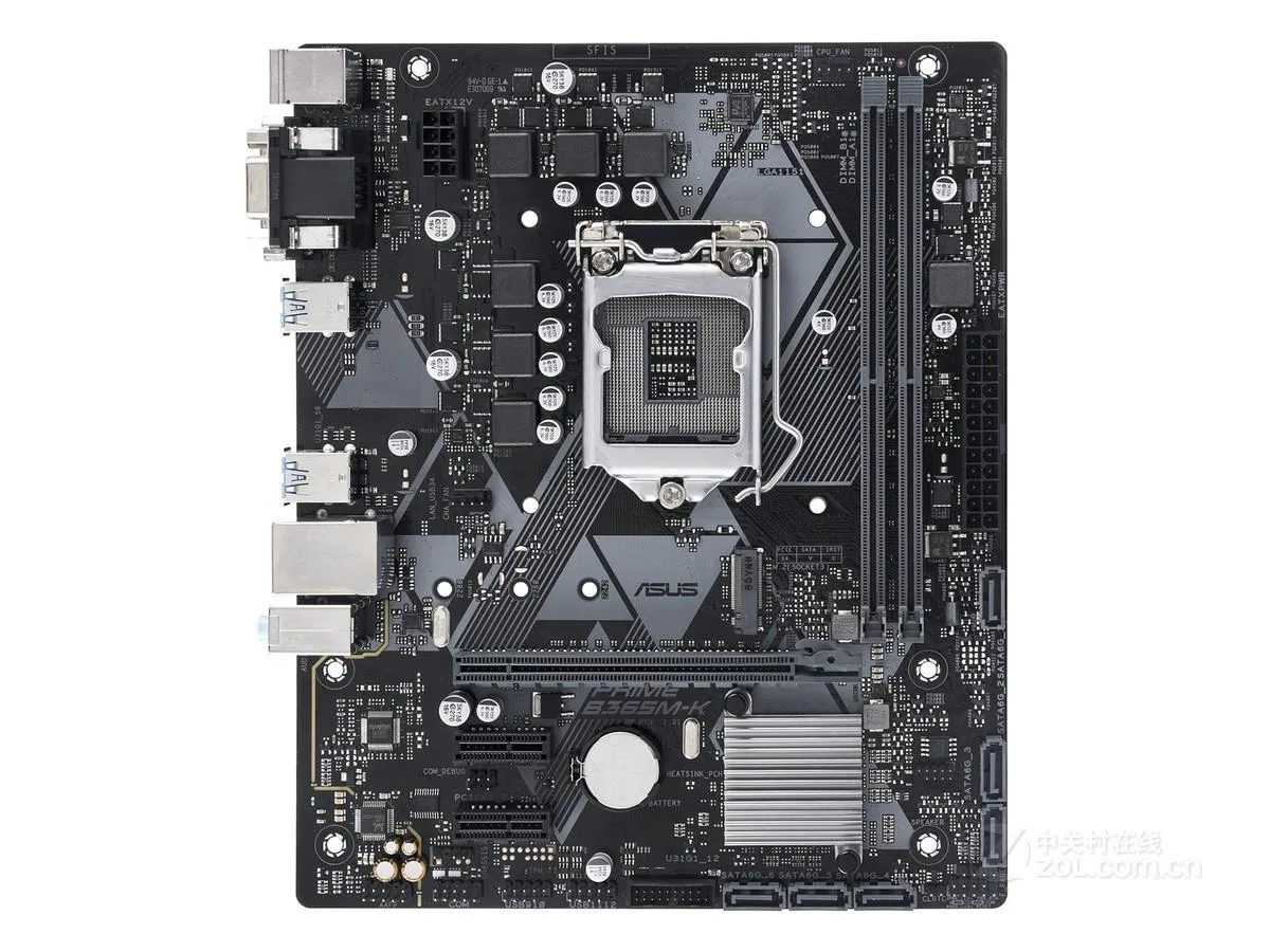 ASUS ASUS PRIME B365M-K Intel B365 DDR4 32GB Micro ATX motherboard — product photo