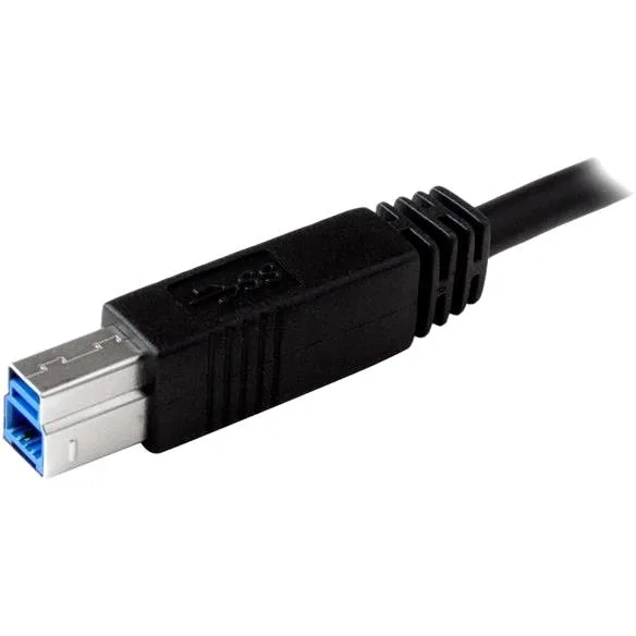 STARTECH STARTECH USB31CB1M 1m USB 3.1 Gen 2 10Gbps USB-C to USB-B cable — product photo