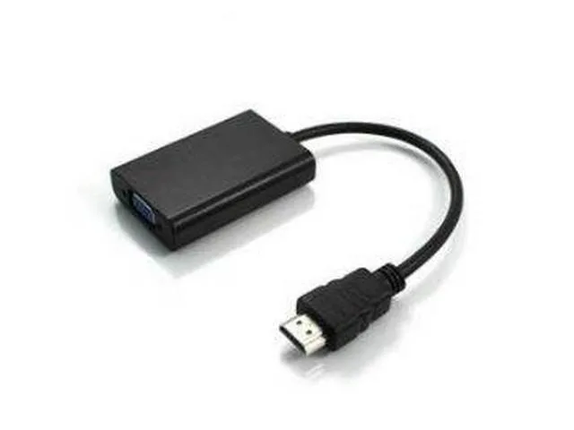 AddOn AddOn HDMI2VGA-5PK audio video converter 5-pack HDMI 1.3 male to VGA female black active 1920x1200 — fotografie produktu