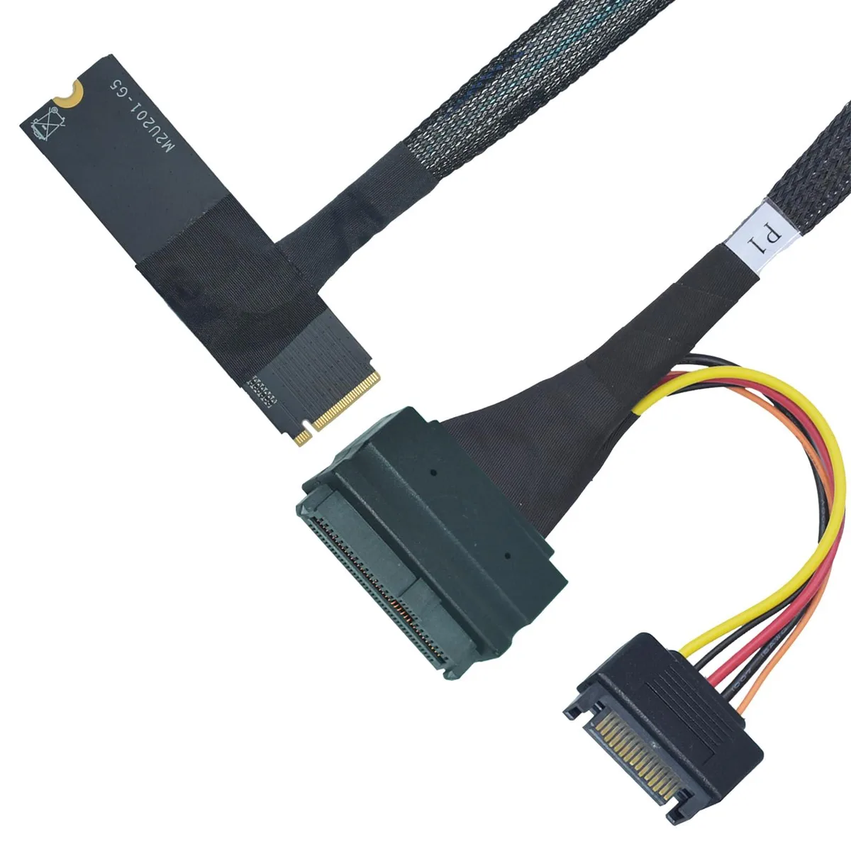 LetLinkSo LetLinkSo LLS-CB-1MT1UT-01 PCIe 5.0 M.2 to U.2 Adapter 50cm — product photo