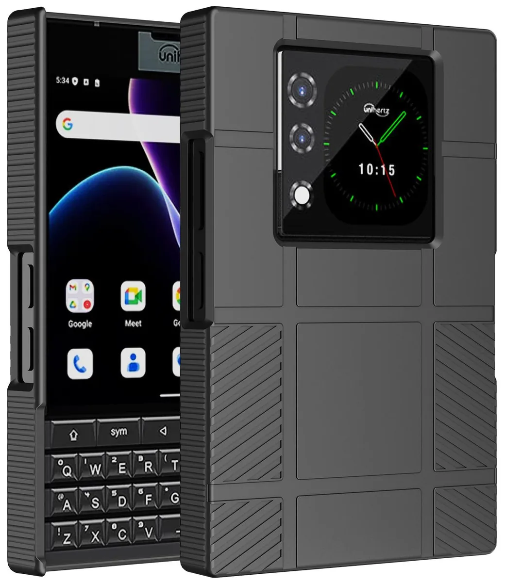 Nakedcellphone Nakedcellphone Textured Hard Shell Case for Unihertz Titan 2 - Matte Black — product photo