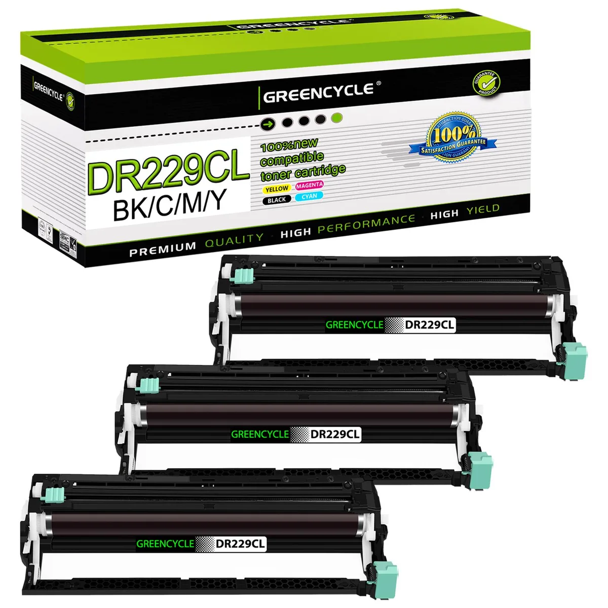 GREENCYCLE GREENCYCLE DR229CL Drum Unit 3 Pack Colour 30000 Pages — product photo