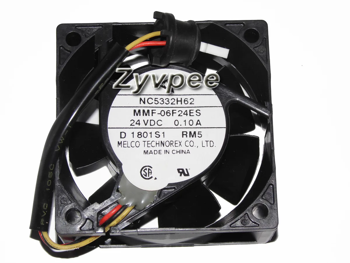 OEM Industries OEM Industries MMF-06F24ES RM5 60mm 24V 0.1A 3 Pin CPU cooler — product photo