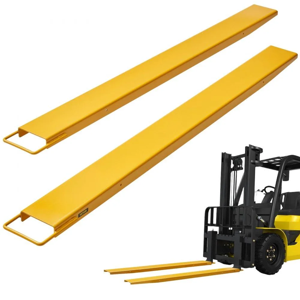 VEVOR VEVOR Pallet Fork Extensions 72" Yellow 4000 lbs — product photo
