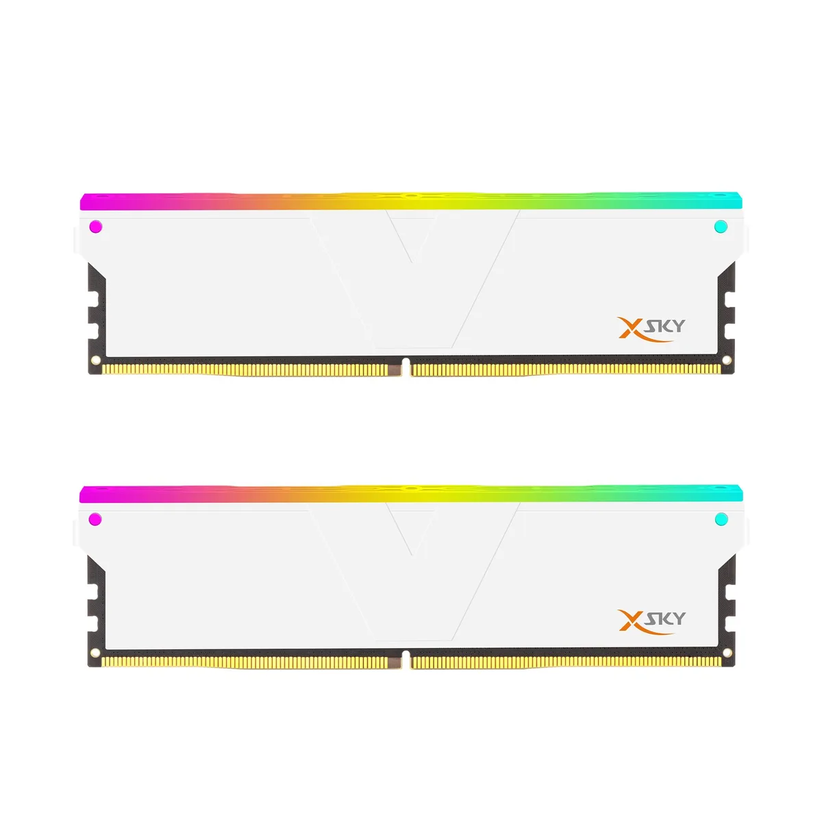 V-color V-color TMXSAL1660836WWK Manta XSky 32GB (2x16GB) DDR5 6000 CL36 RGB desktop RAM — product photo