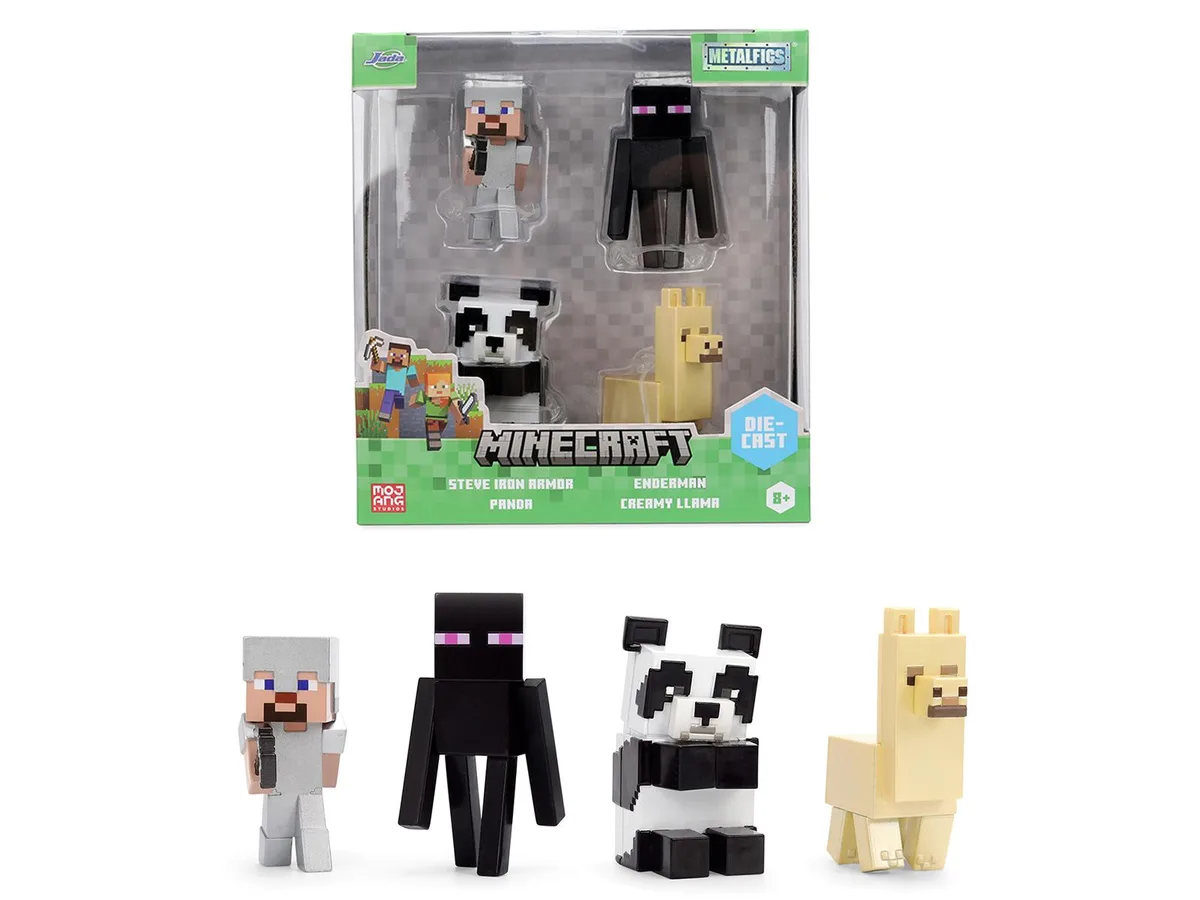 Jada Jada Minecraft Metalfigs Wave 6 Set of 4 Figures — product photo