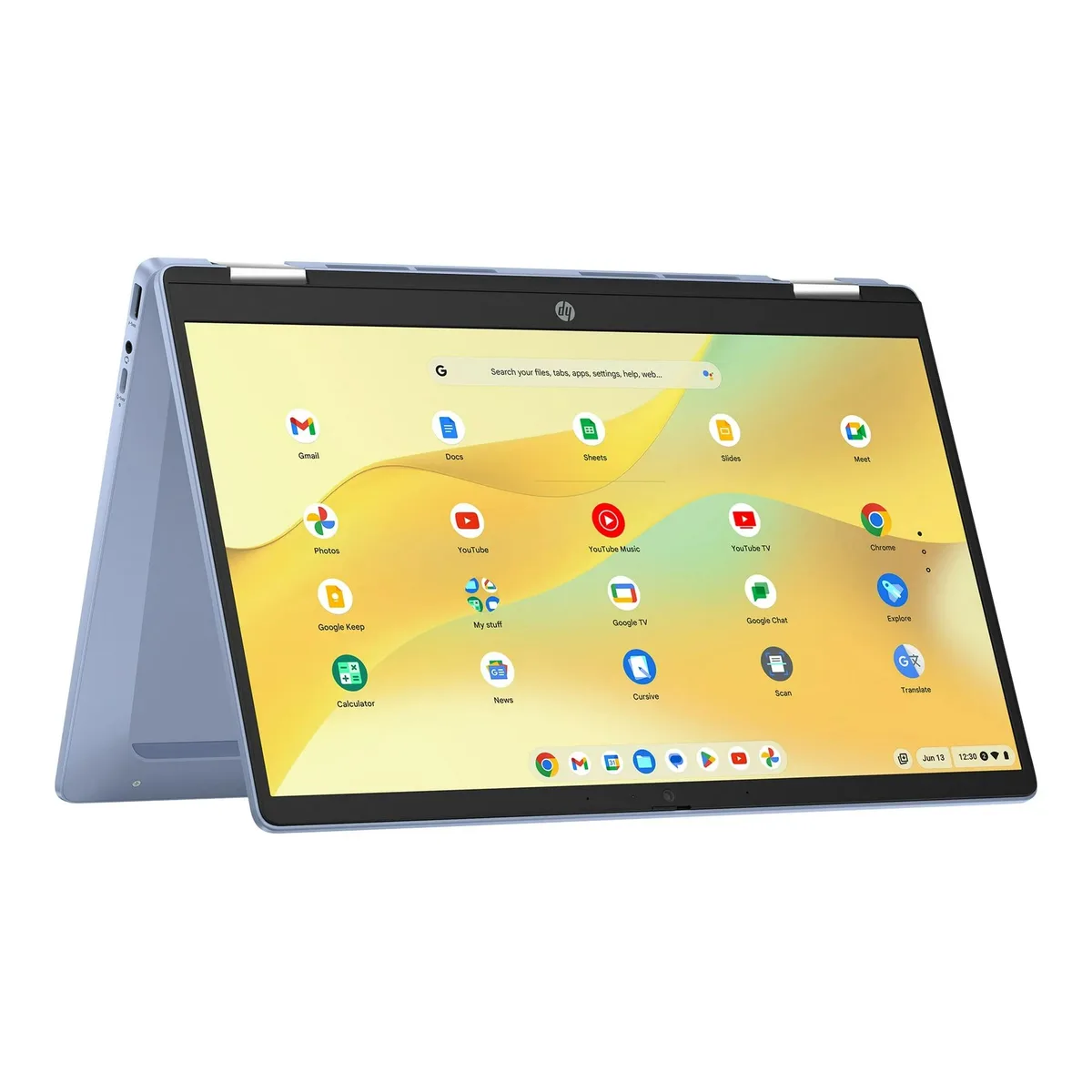 HP HP Chromebook x360 14" 2-in-1 Laptop N100 4GB 64GB Sky Blue — product photo