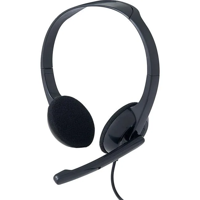 VERBATIM Verbatim 70721 Wired Stereo Headset Black 3.5mm — product photo