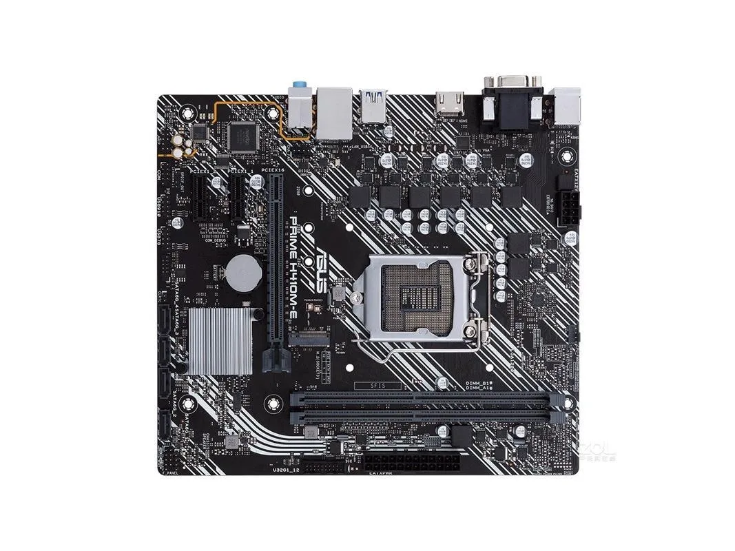 ASUS ASUS PRIME H410M-E Intel H410 motherboard, DDR4 64GB, LGA 1200 — product photo