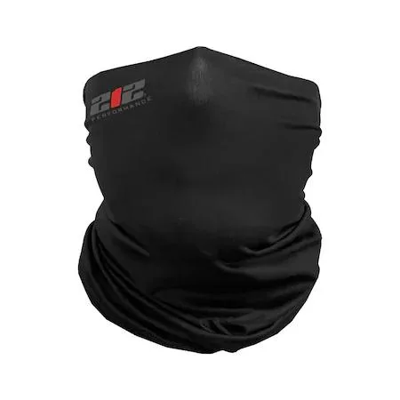 212 Performance neck gaiter single rear seam spandex fabric face covering