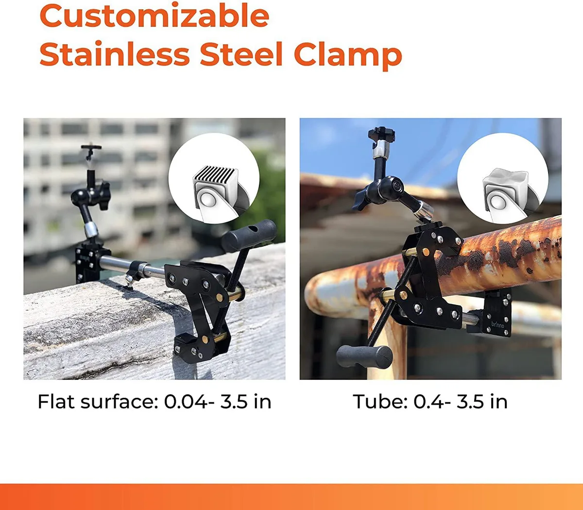 Brinno BCC2000 Plus construction camera bundle with 32-ft extender cable, clamp mount and waterproof case