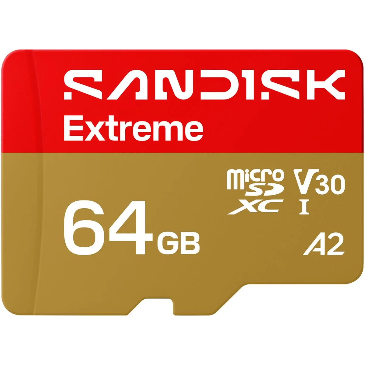 SanDisk SanDisk Extreme microSD UHS-I 64GB 170MB/s Read 80MB/s Write — product photo