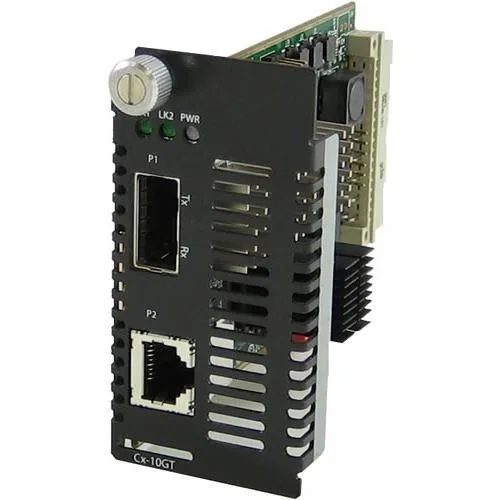 Perle Perle 05061610 C-10GRT-SFP SFP+ Media Converter 10GBase-T 328 ft — product photo