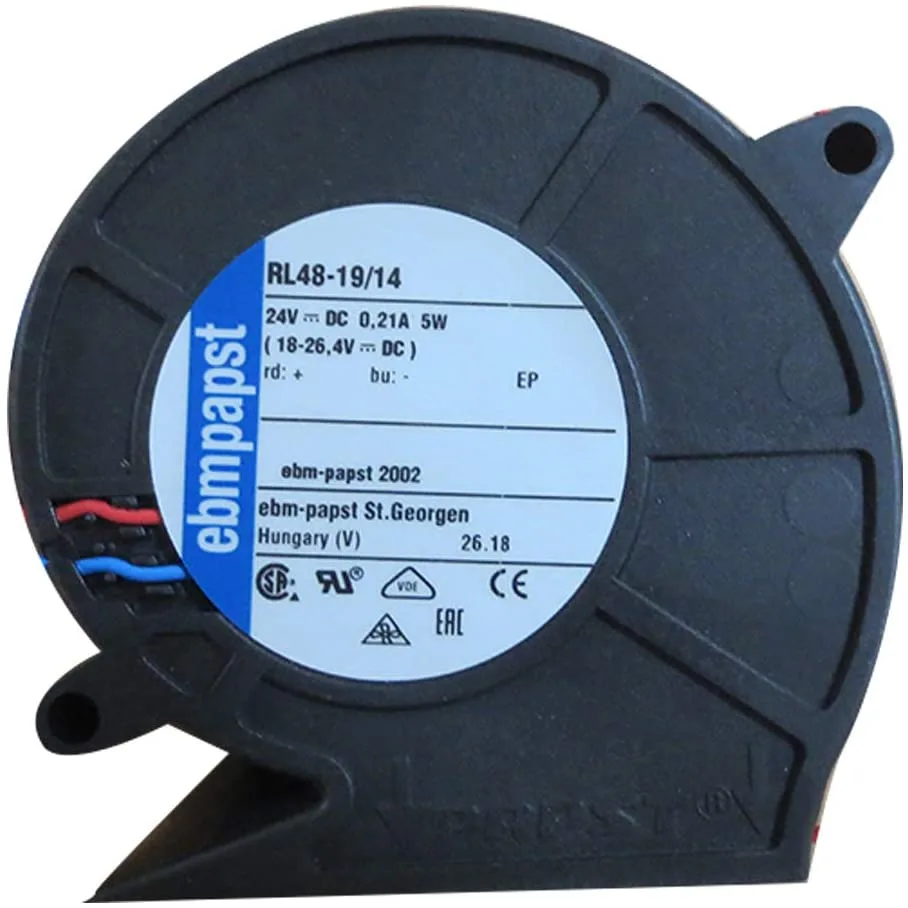 CAFELE CAFELE No.RL48-19/14 24V 0.21A 5W 4400RPM 28m³/h 146mm case fan — product photo