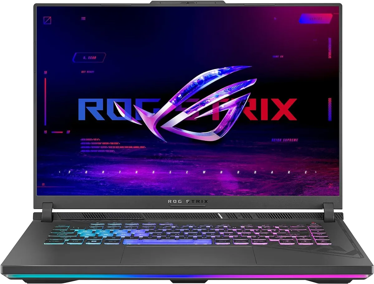 ASUS ASUS ROG Strix G16 (2024) 16 16:10 FHD 165Hz RTX 4060 Core i7-13650HX gaming laptop — product photo