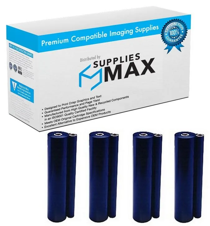 SuppliesMax SuppliesMax PC-204RF Fax Imaging Film 4/PK 1800 Page Yield — product photo