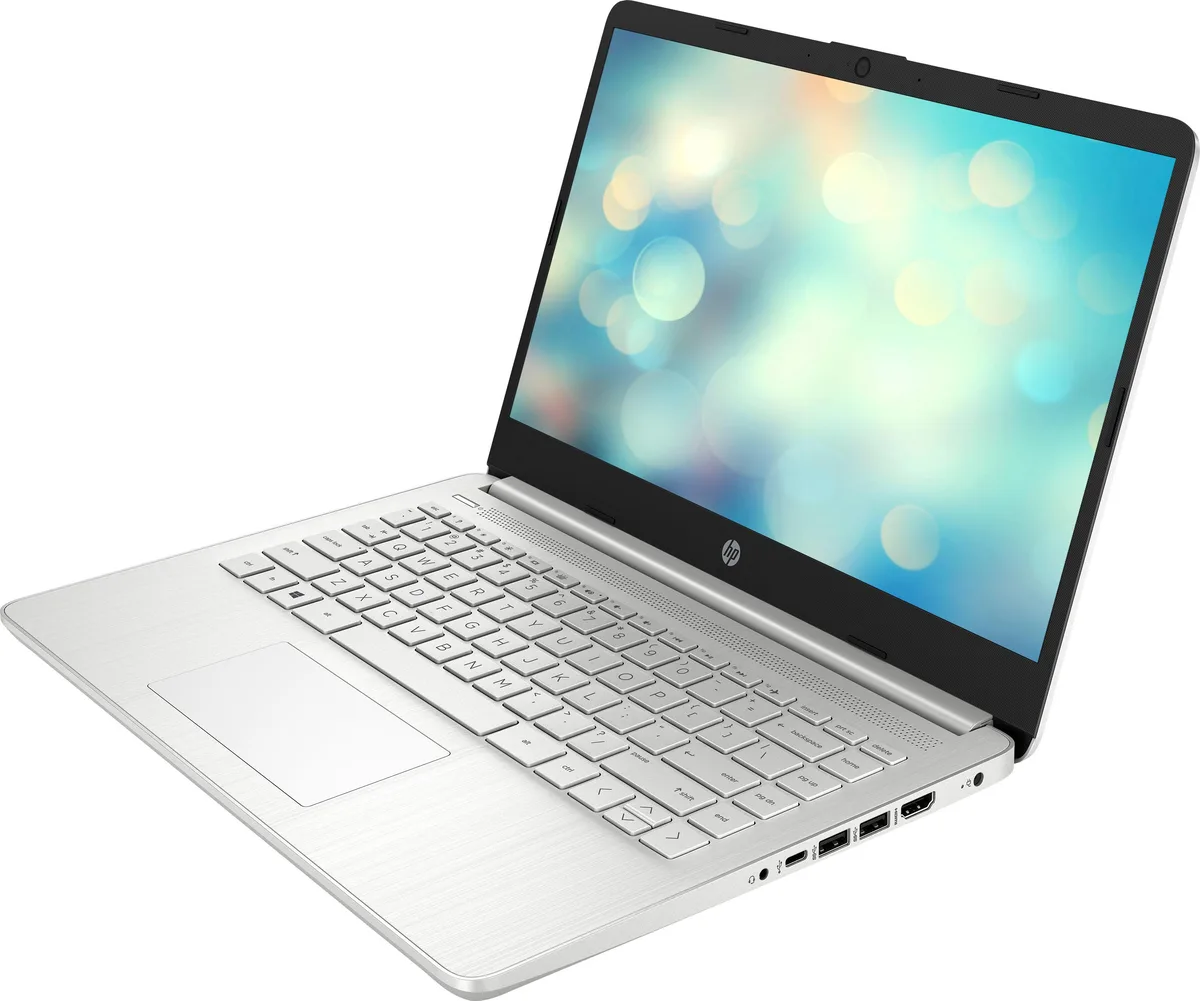 HP HP 14-fq0033dx laptop AMD Ryzen 3 3250U 8GB DDR4 128GB SSD 14" HD — product photo