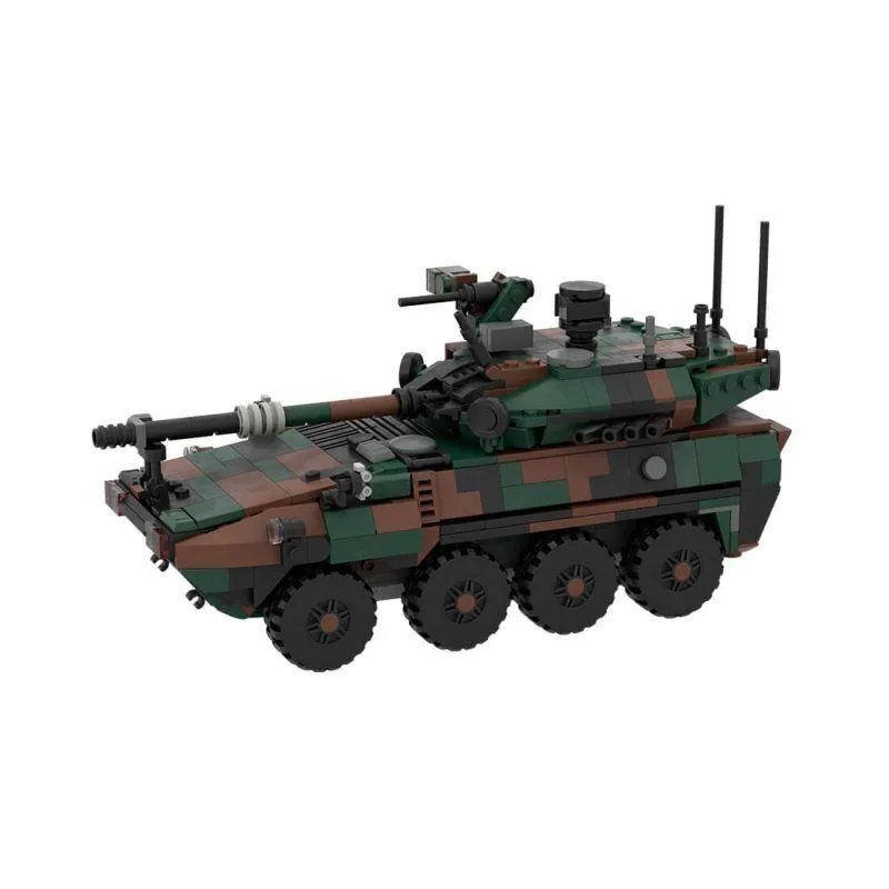 ZITIANYOUBUILD ZITIANYOUBUILD 902 1/35 Scale Italian Armoured Vehicle Educational Building Set — product photo