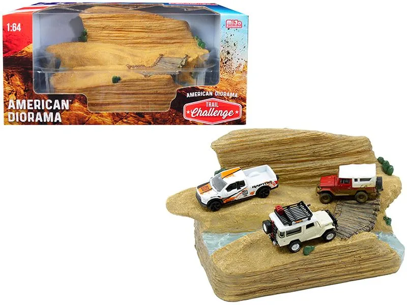 American Diorama American Diorama "Trail Challenge" 1/64 Scale Resin Diorama Vehicle — product photo