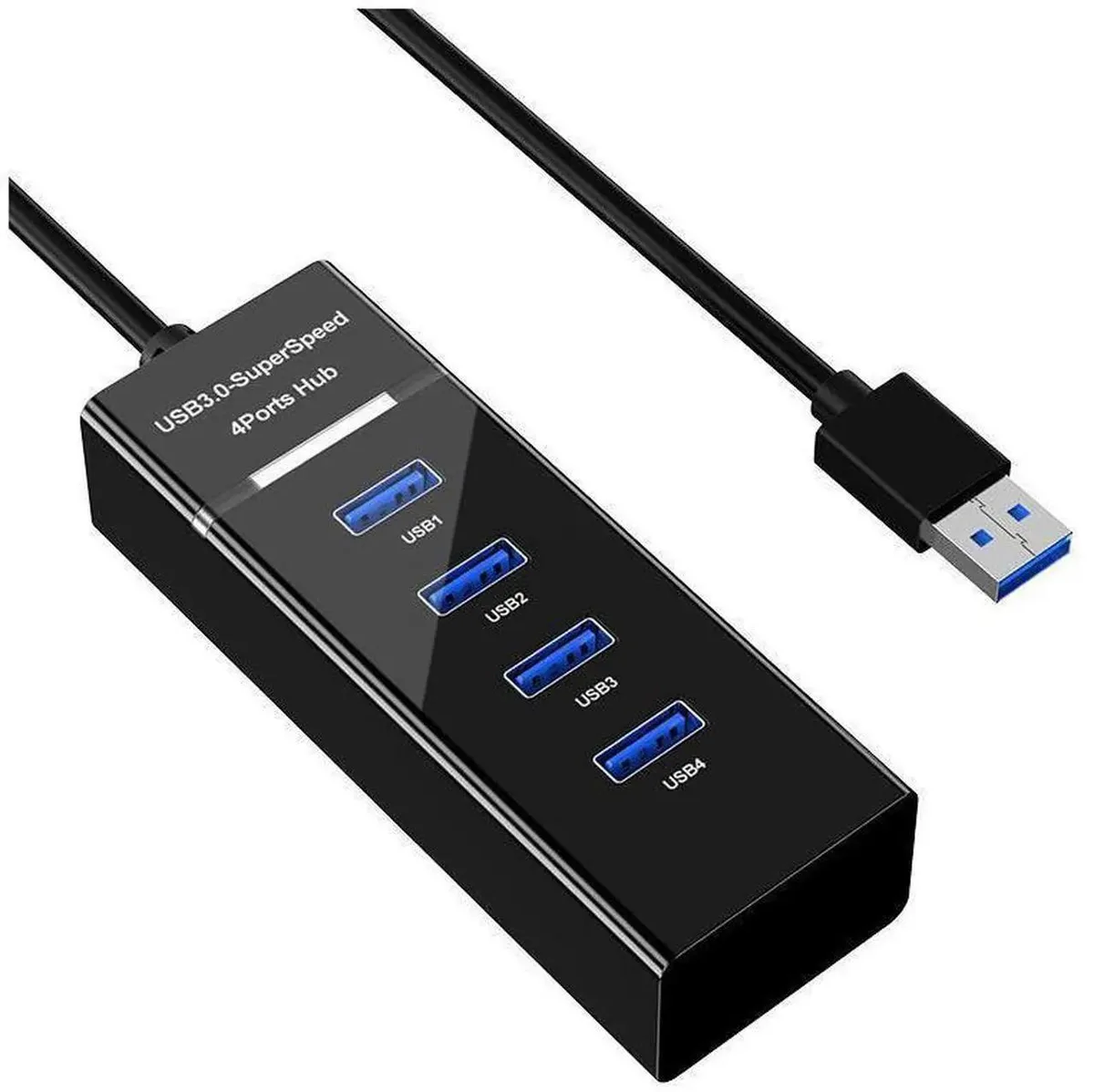 SMUGDESK SMUGDESK 4-Port USB 3.0 Hub 1 to 4 Splitter — product photo