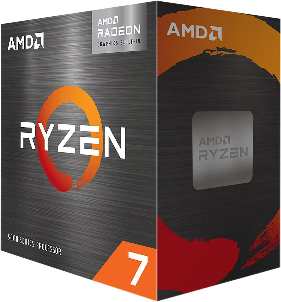 AMD AMD Ryzen 7 5700G 8-Core 3.8 GHz Socket AM4 65W Radeon Graphics desktop processor — product photo