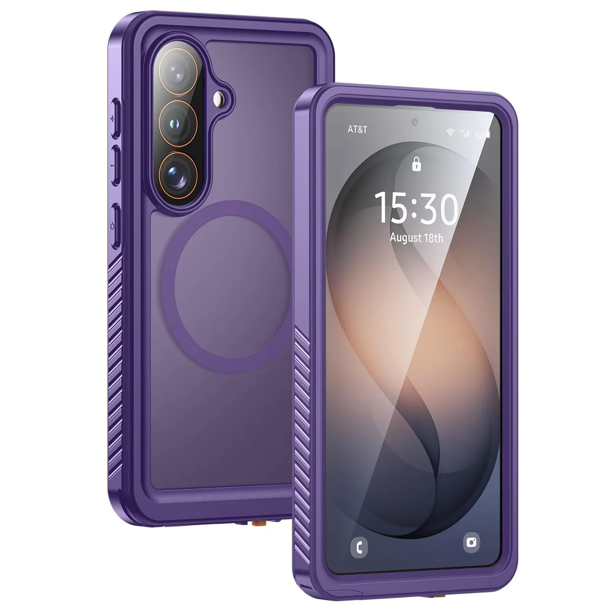  Lanhiem LH-S26 Case Samsung Galaxy S26 6.3" Purple IP68 — product photo