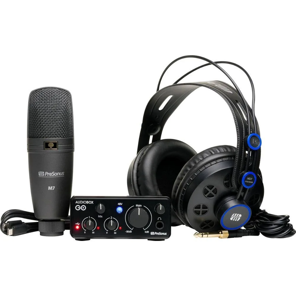 Presonus PreSonus AudioBox GO Creator Bundle with M7 Microphone — product photo