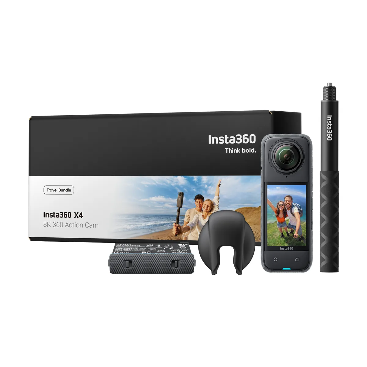 Insta360 Insta360 X4 8K 360 Action Camera Travel Bundle CINSABMA_X413 — product photo