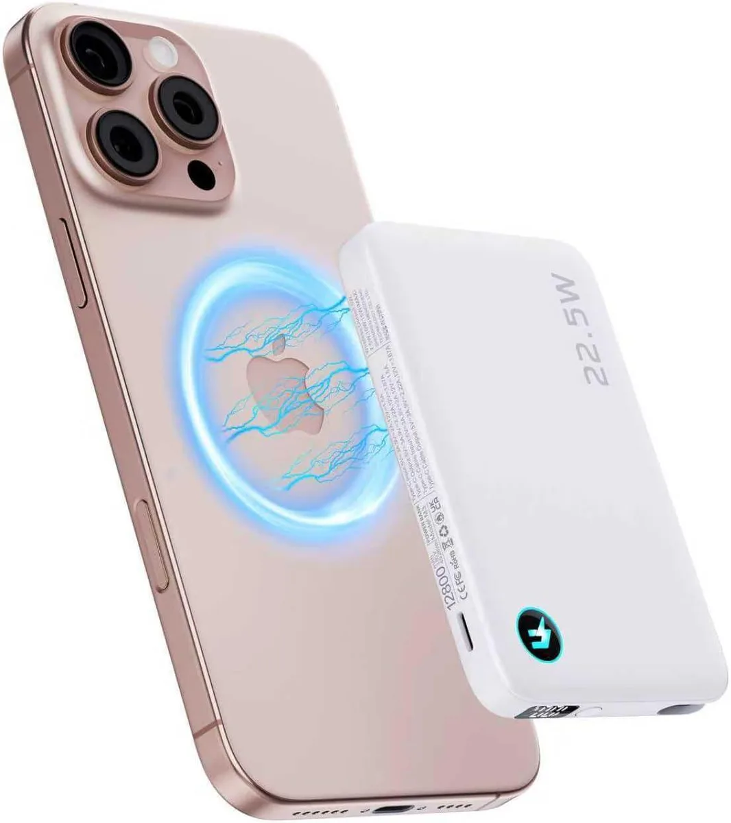 WOOJONG WOOJONG M3 Ultra Slim 0.4 Wireless Power Bank 12800mAh — product photo