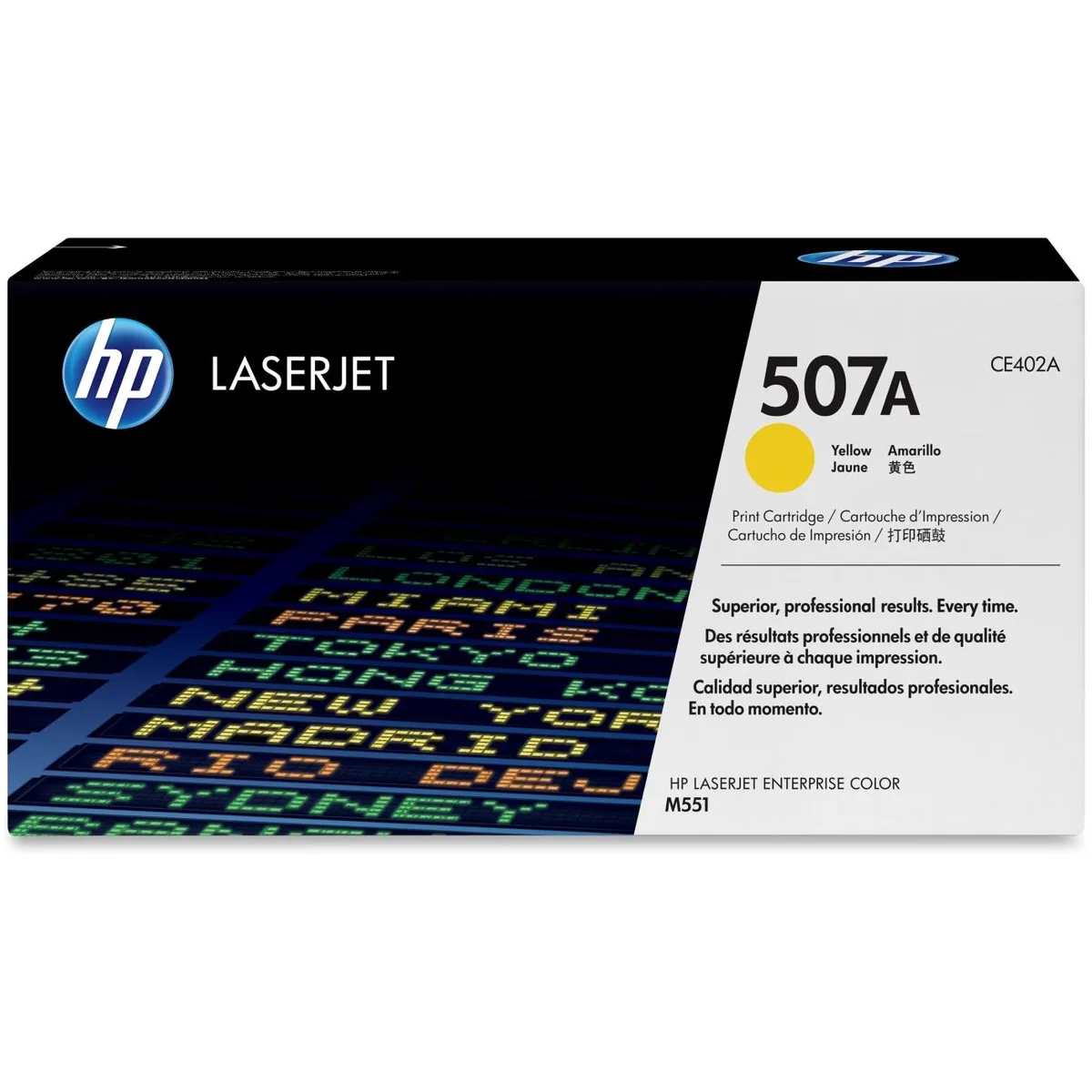 HP HP 3576431 507A Yellow Toner Cartridge 6000 Pages — product photo