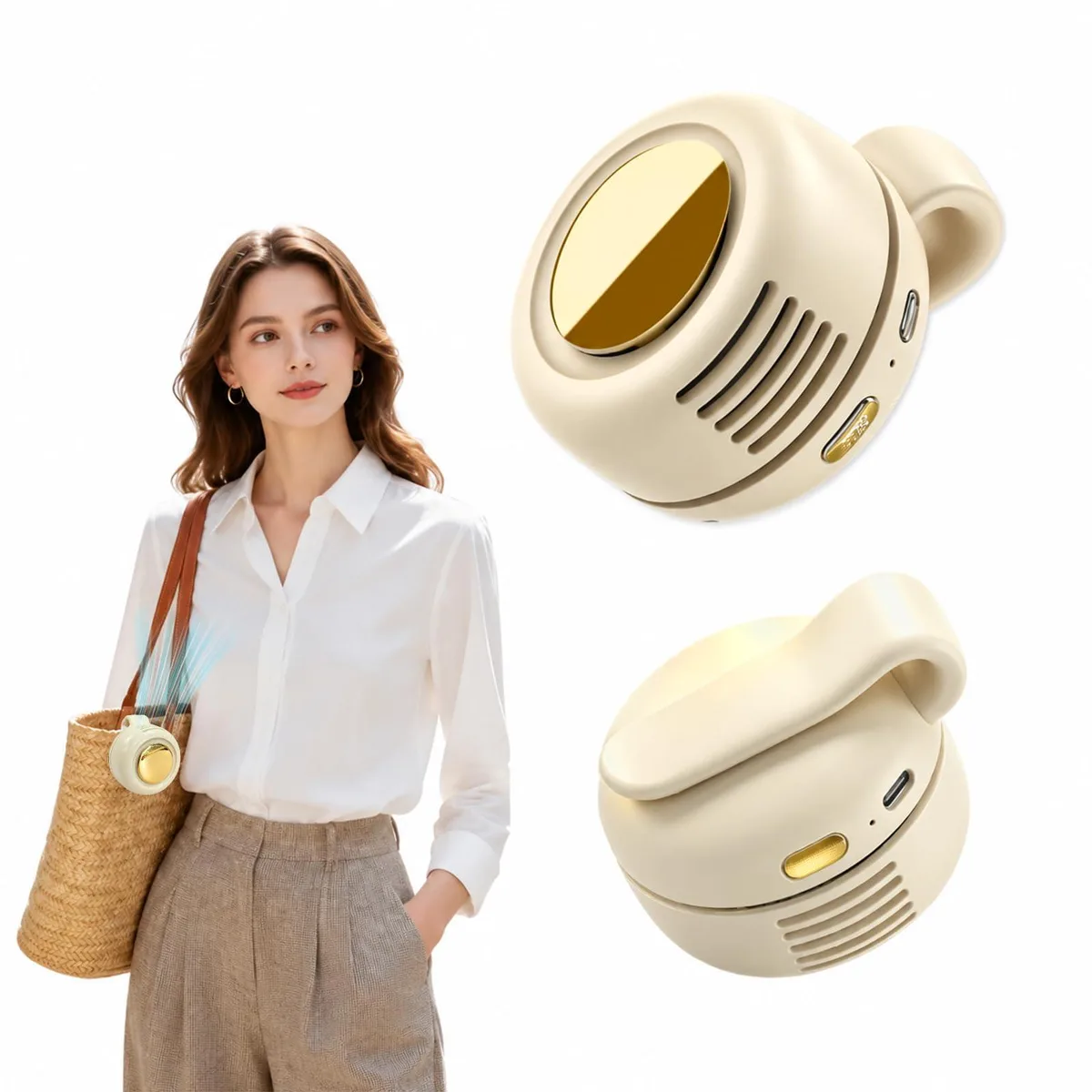  fans01 outdoor fan 360° rotation 3 speeds 2.28 in — product photo