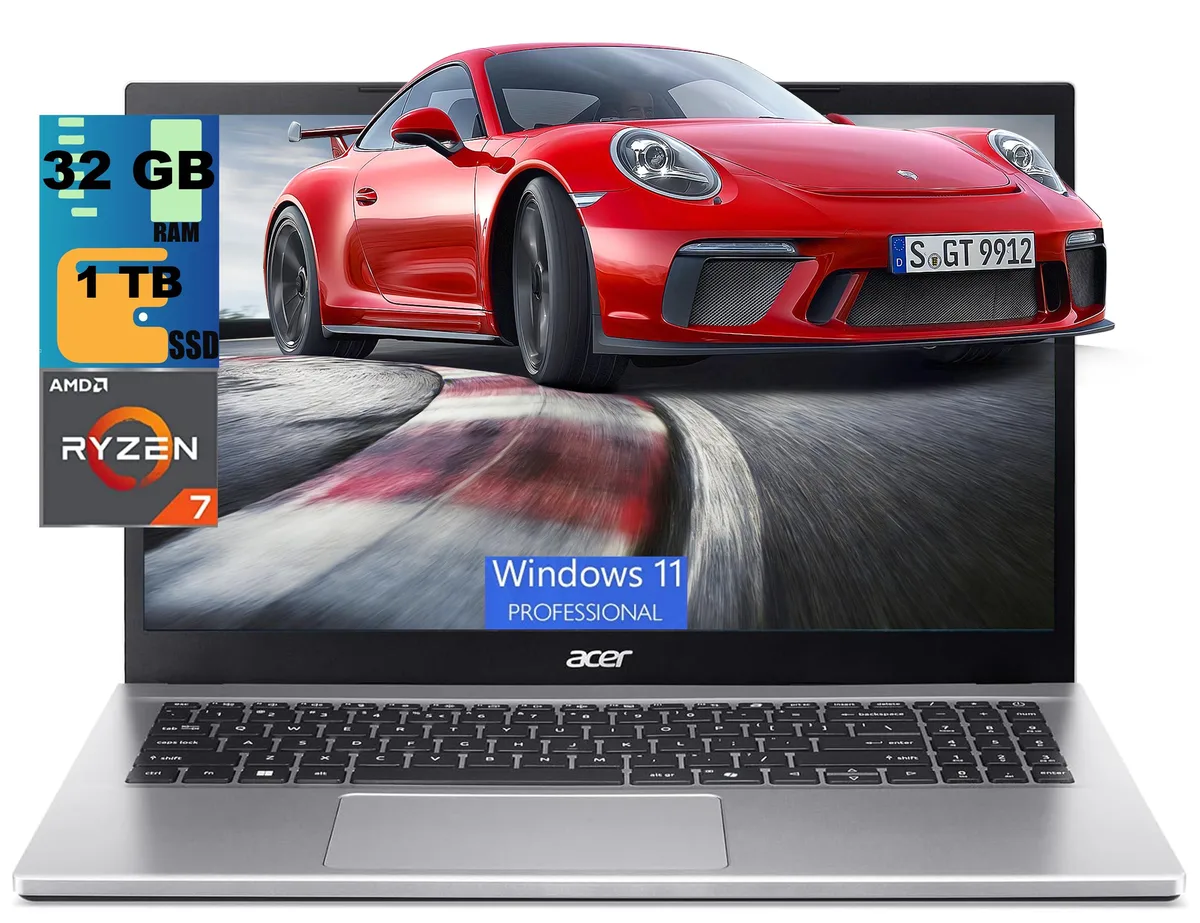 Acer America Acer America Aspire Go 15 laptop Ryzen 7 5825U 32GB 1TB SSD — product photo