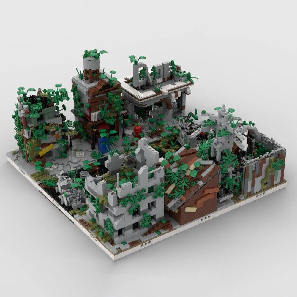 ZITIANYOUBUILD ZITIANYOUBUILD MOC-32889 Modular Building Ruined City 3645 Parts — product photo