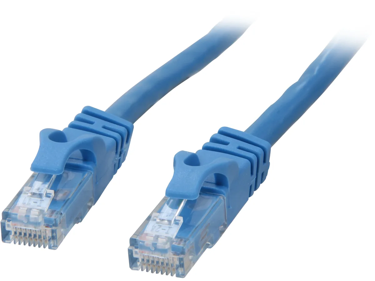 Cables To Go Cables To Go 27140 Cat6 network ethernet cable 1 ft Blue — product photo