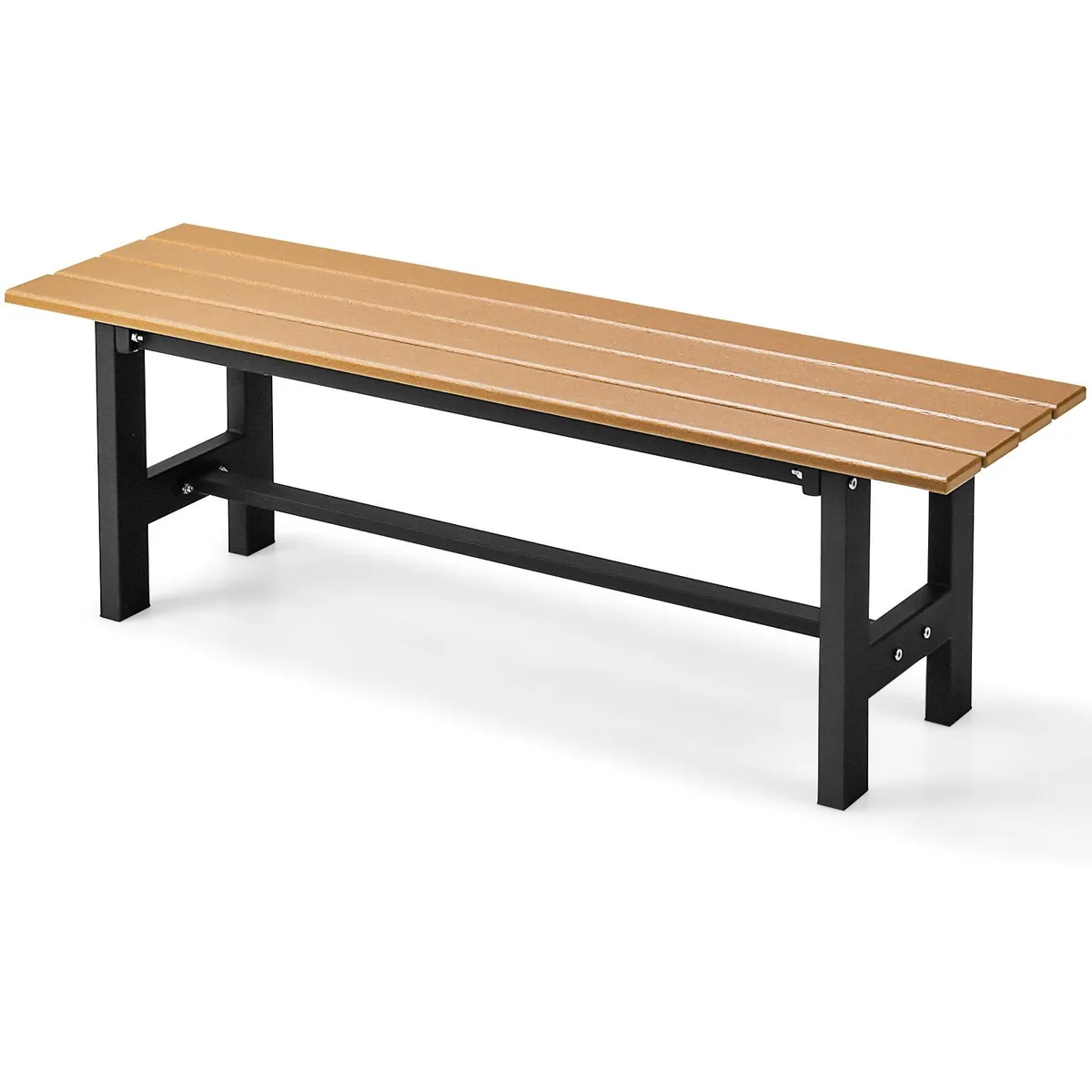 SlickBlue SlickBlue 47" Outdoor Chair Slatted Seat Brown 660 lbs — product photo